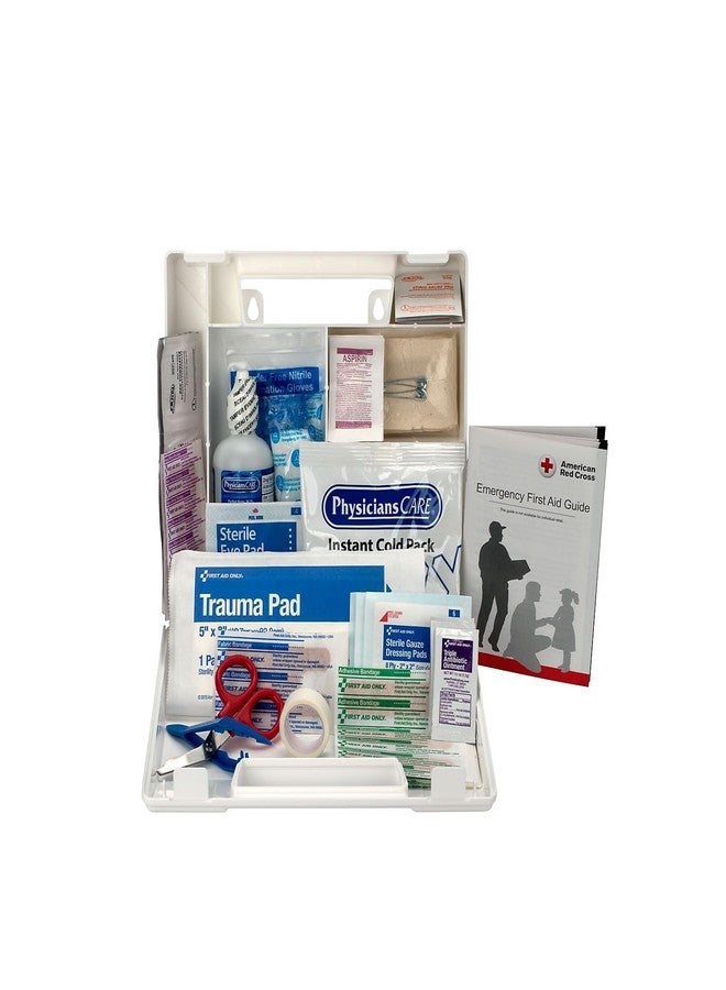 فرست أيد أونلي مجموعة الإسعافات الأولية First Aid Only 223-U المتوافقة مع معايير OSHA، مجموعة إسعافات أولية متعددة الأغراض تتسع لـ 25 شخصًا، مناسبة للشركات ومواقع العمل والمنازل والمركبات، 106 قطعة - Image 2